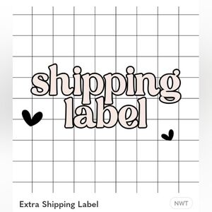 Extra Shipping Label